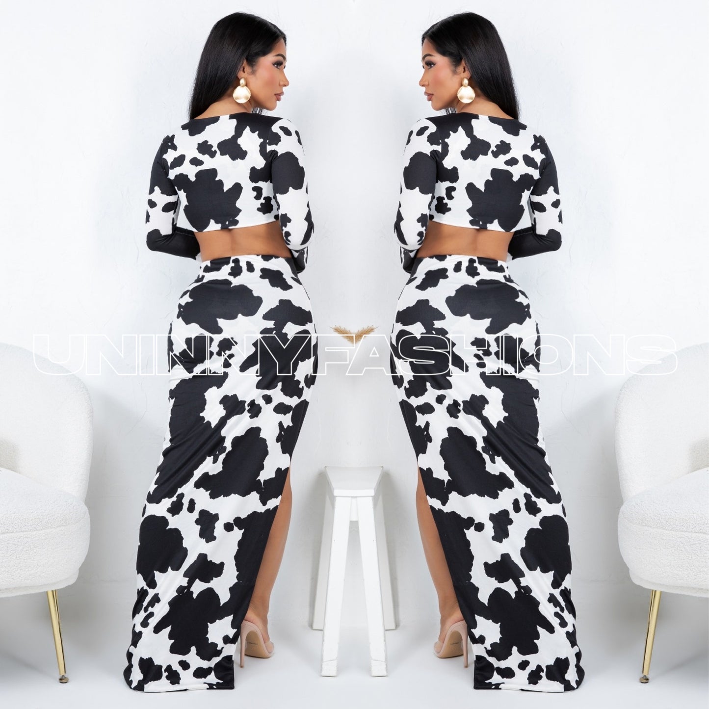 Cow Print SET
