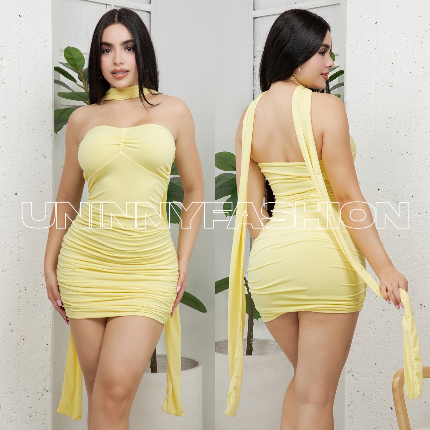 Strapless Mini Dress