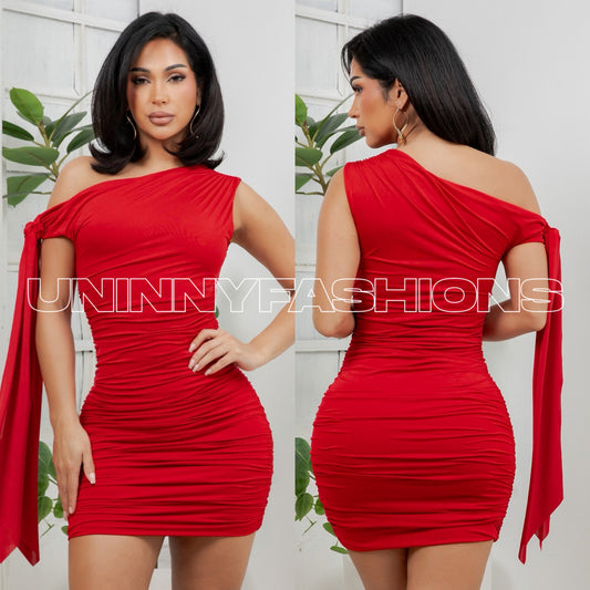 Mini Red Dress