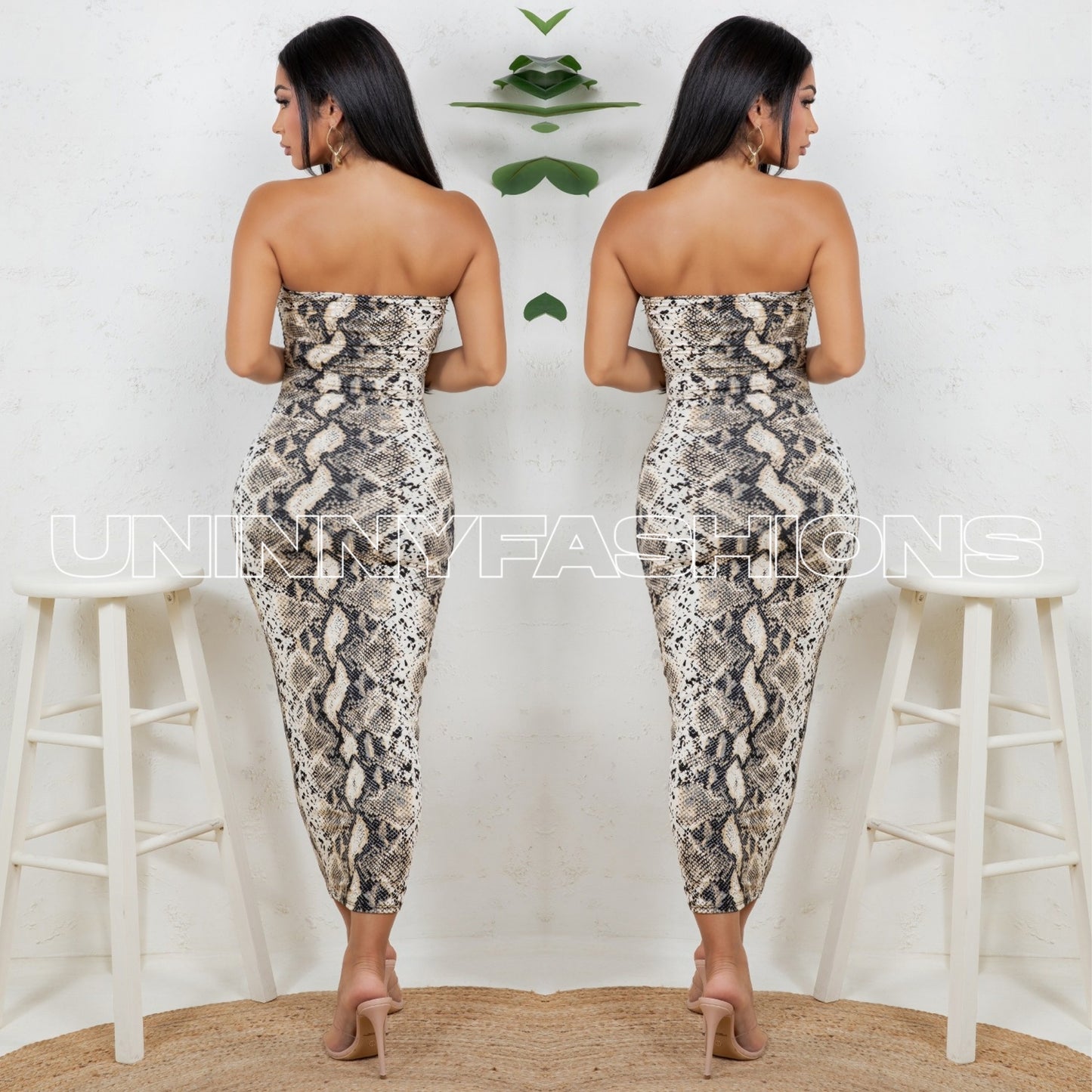 Snake Tube Dress