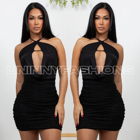 Halter Mini Dress
