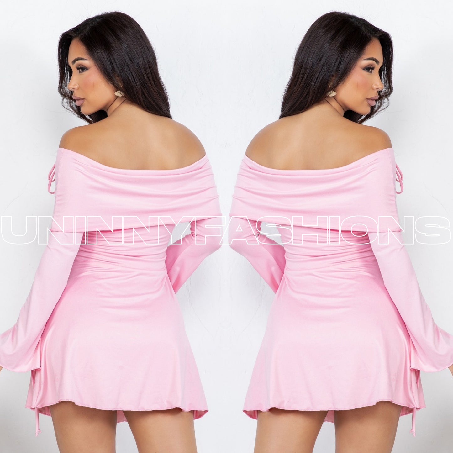 Bell Sleeves Dress