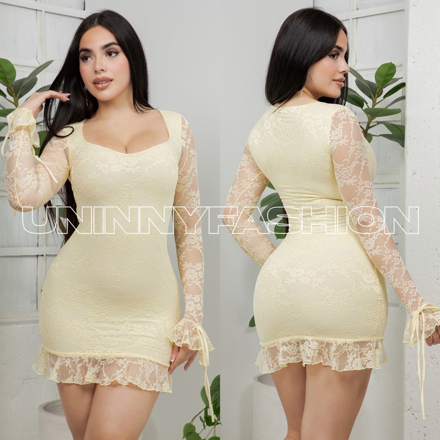 Lace Mini Dress