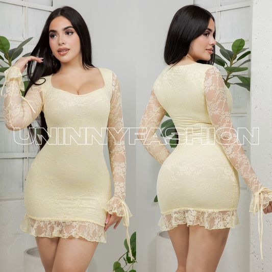 Lace Mini Dress