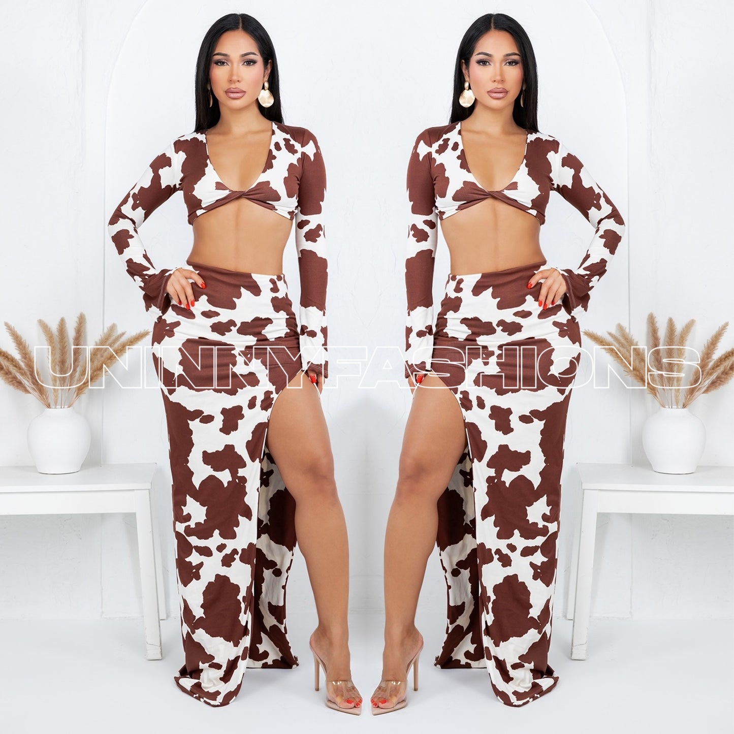 Cow Print SET