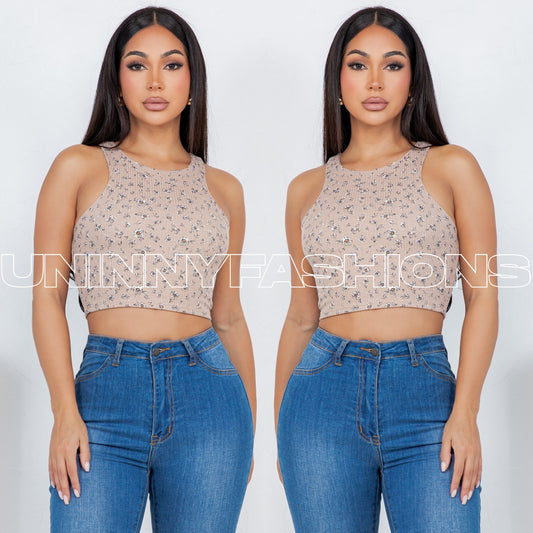 Ribbed Crop Top