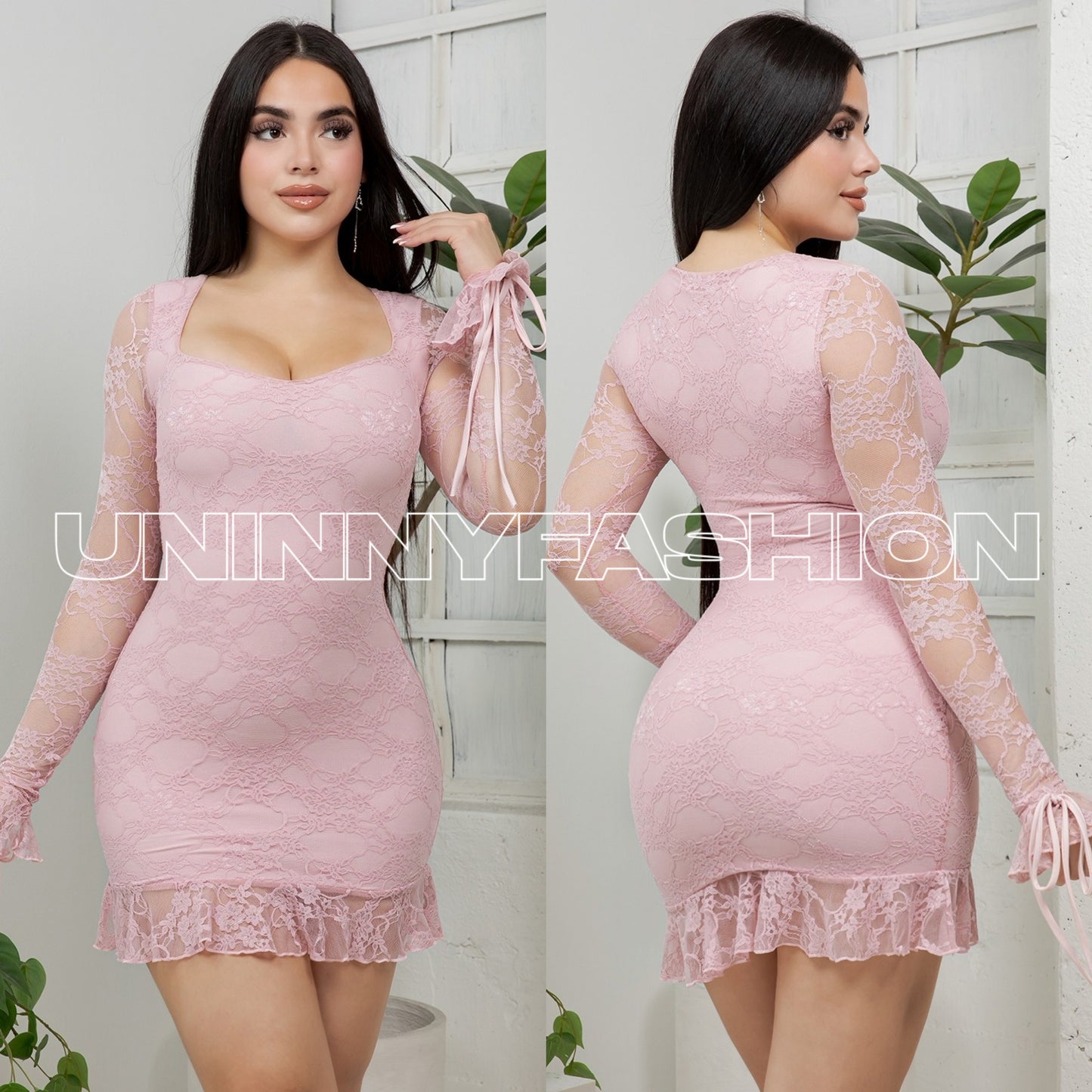 Lace Mini Dress