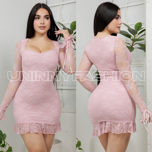 Lace Mini Dress