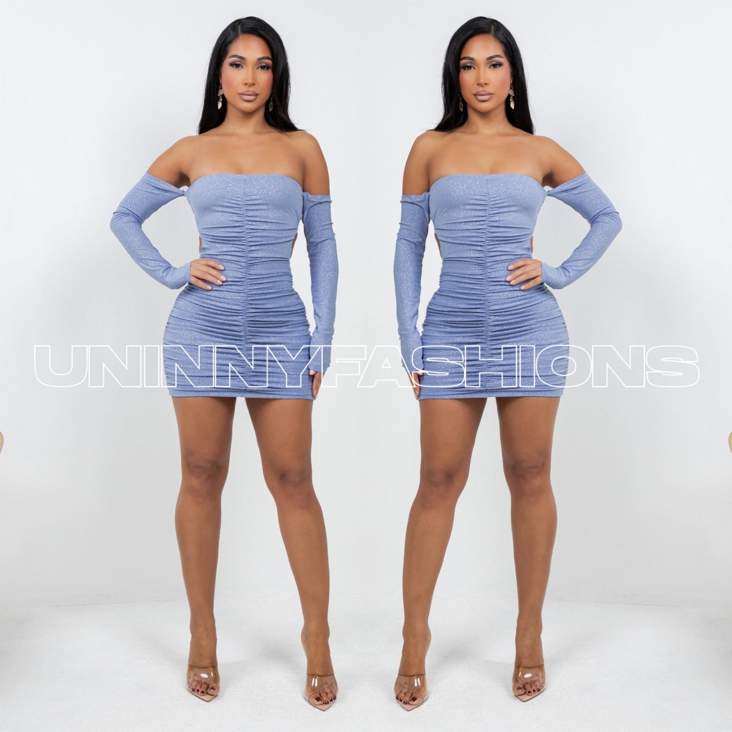 Glitter Ice Mini Dress