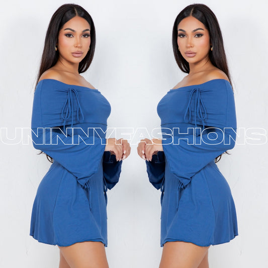Bell Sleeves Dress
