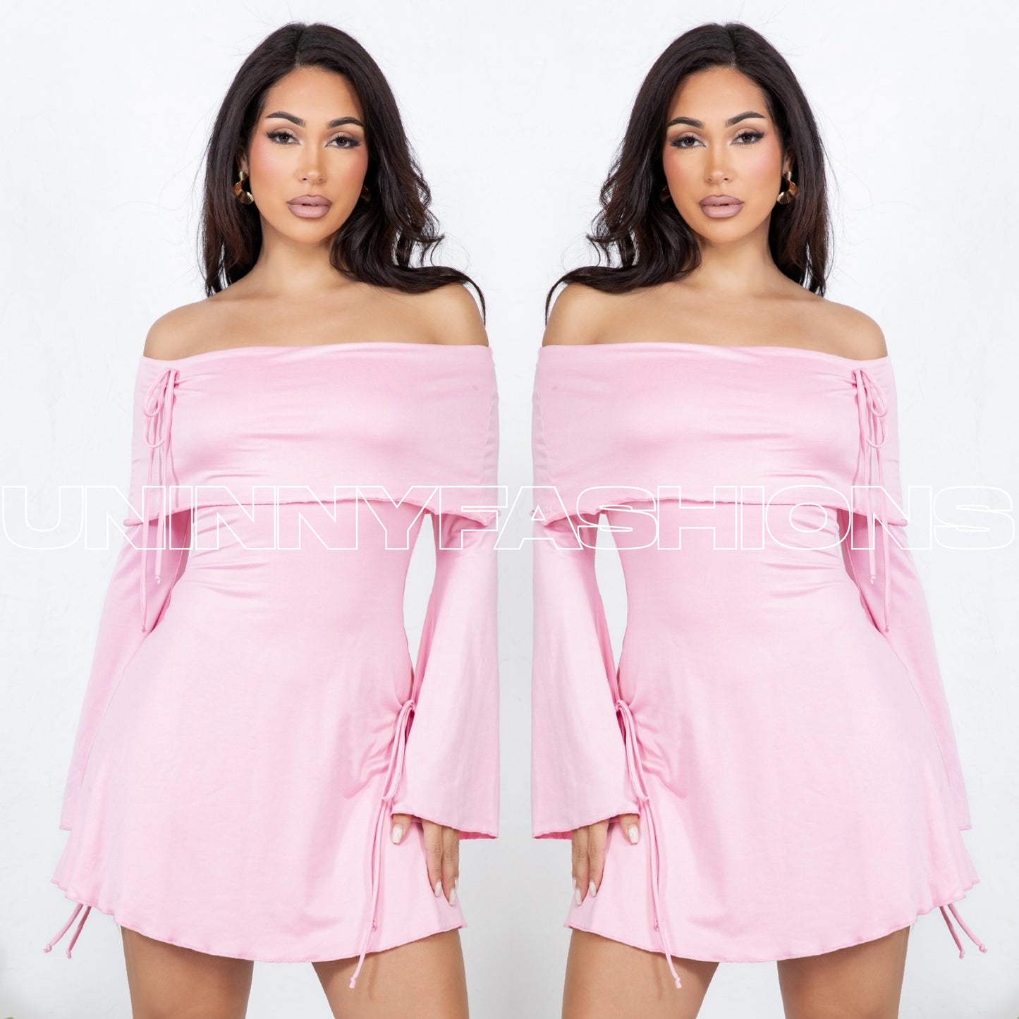 Bell Sleeves Dress