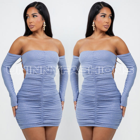 Glitter Ice Mini Dress