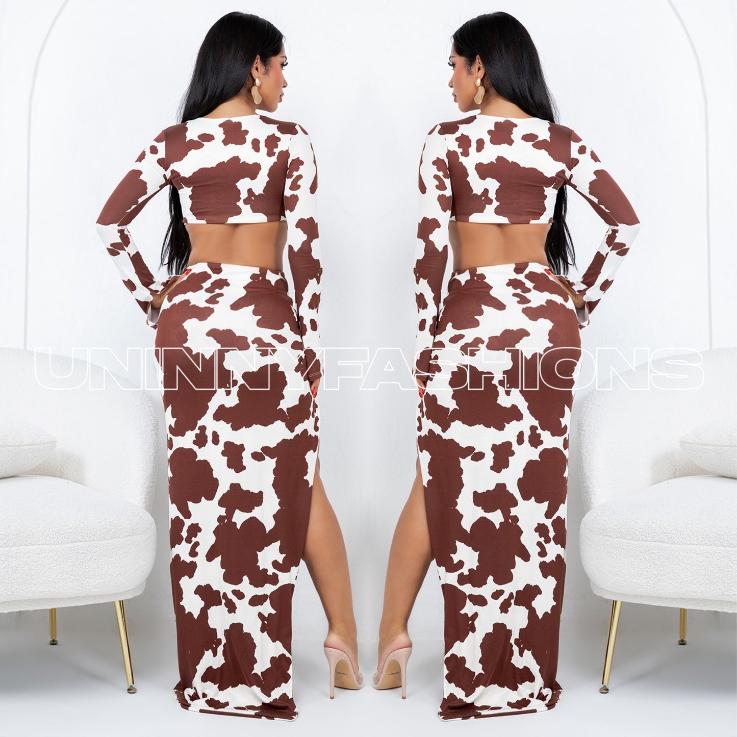 Cow Print SET
