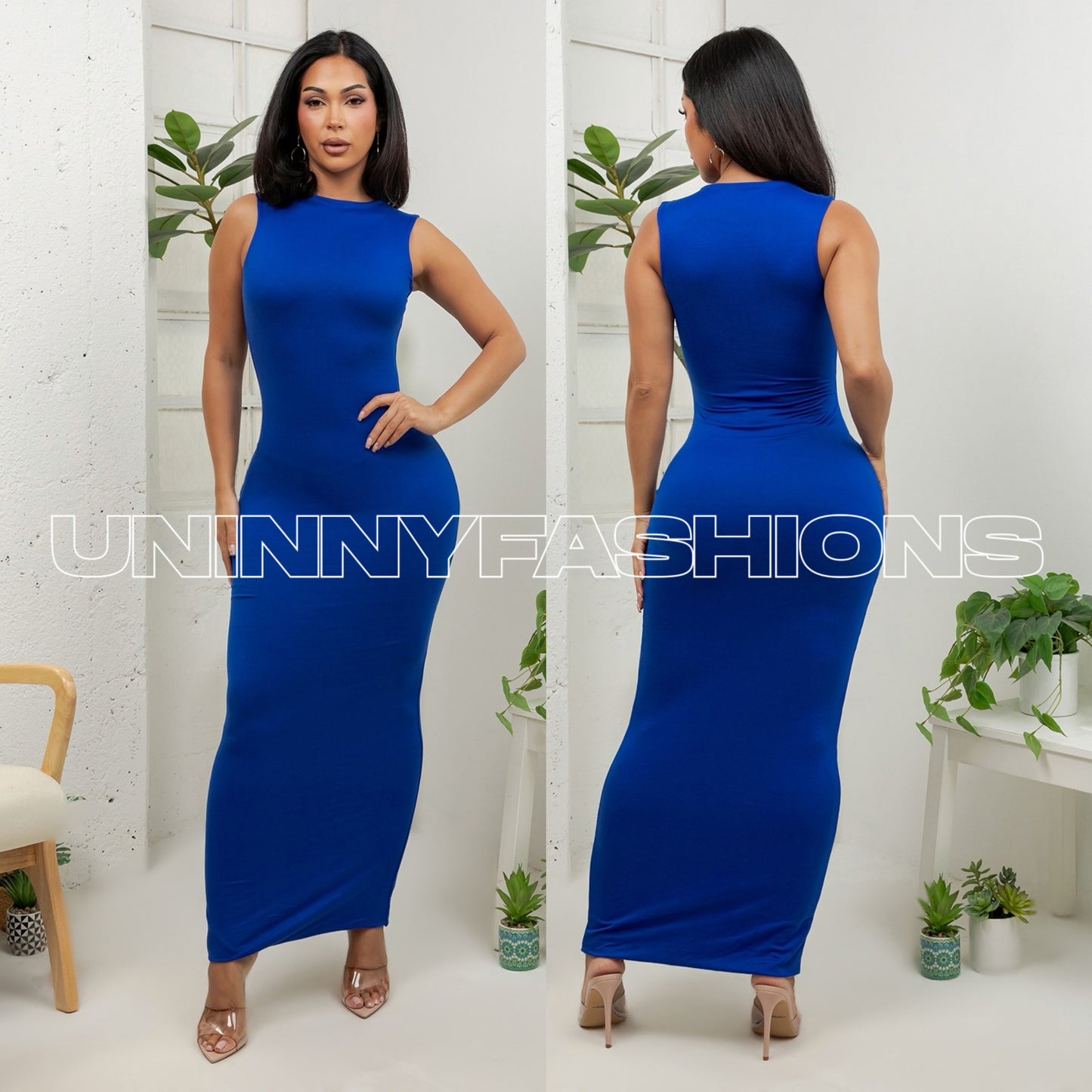 Royal Maxi Dress