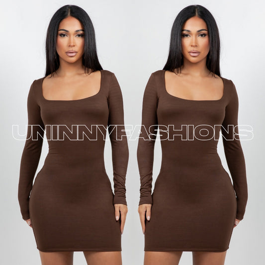 Everyday Brown Dress