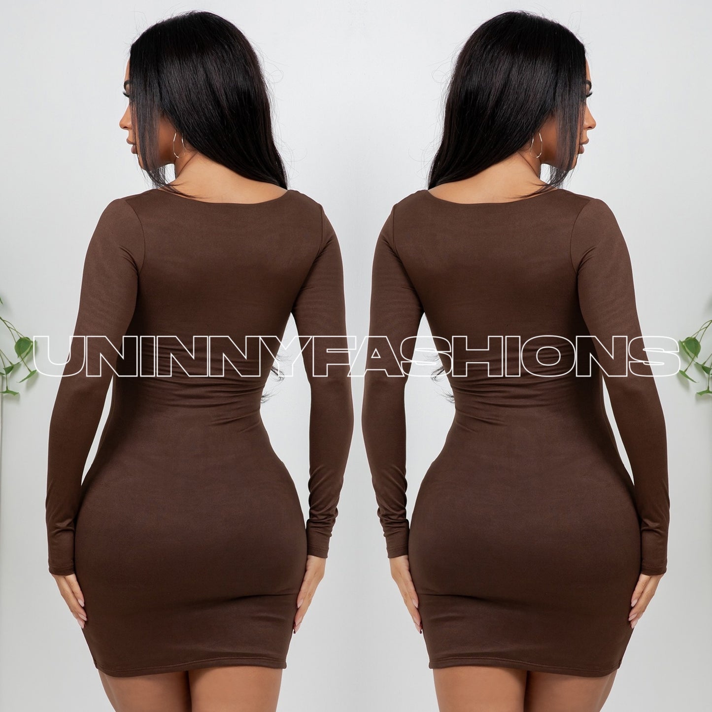 Everyday Brown Dress